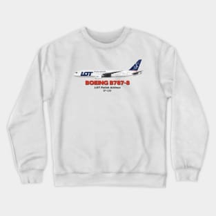 Boeing B787-8 - LOT Polish Airlines Crewneck Sweatshirt